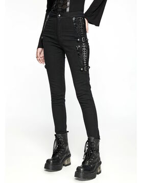 Pantalon PUNK RAVE 'Strapped Skeleton'