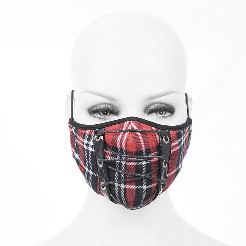 Masque punk en tissu