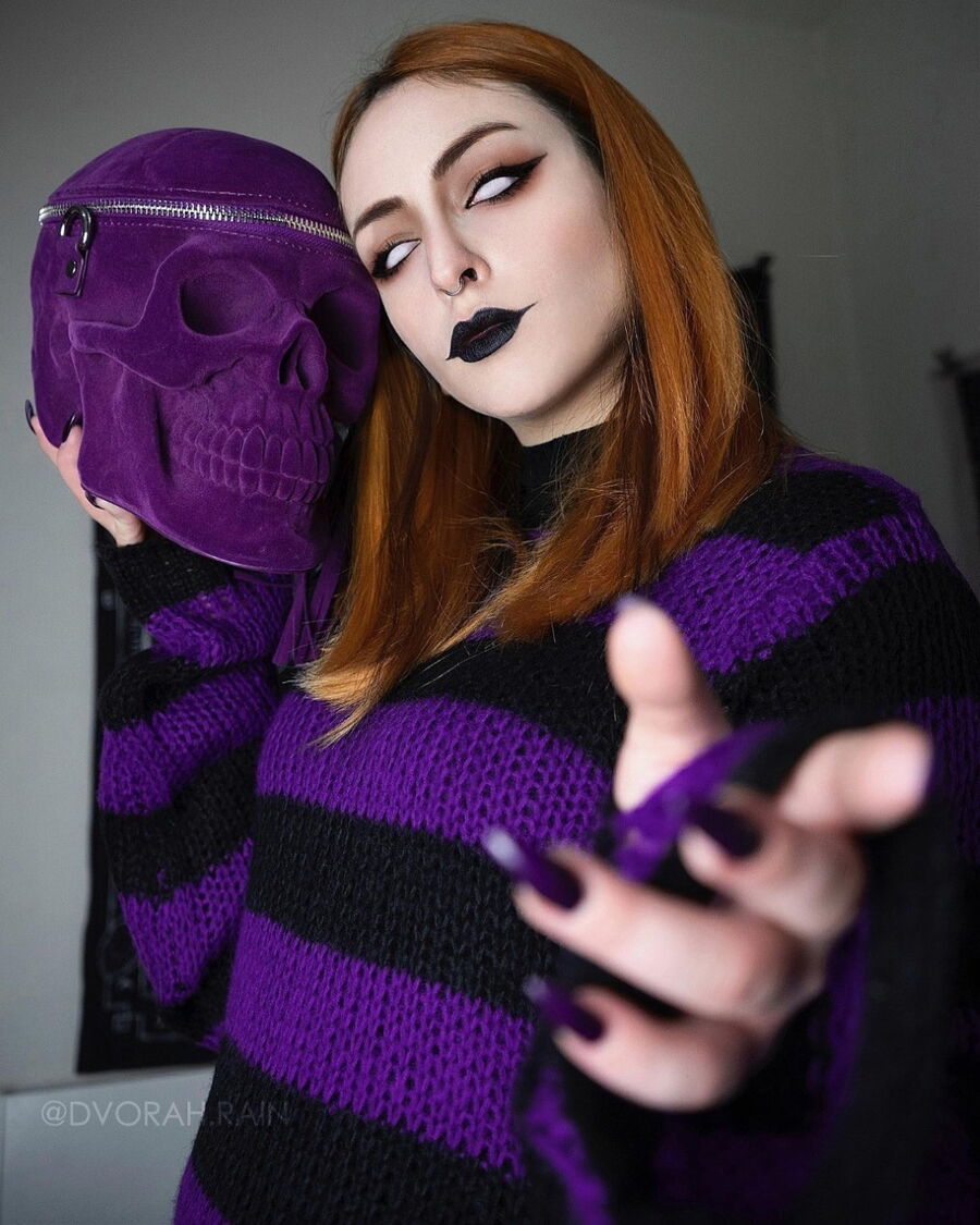 photo n°7 : Sac violet KILLSTAR 'grave digger'