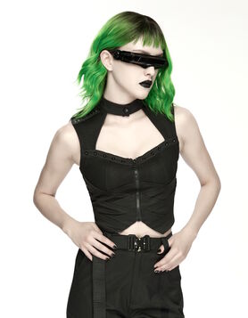 Gilet Cyber Core - Punk Rave