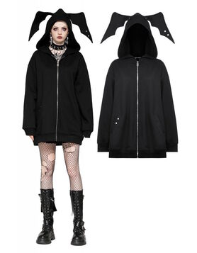 Veste zipp&eacute;e Ailes du N&eacute;ant - Dark in Love