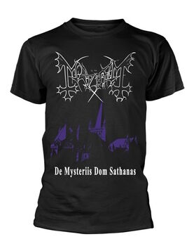 T-shirt officiel MAYHEM 'De Mysteriis Dom Satanas'