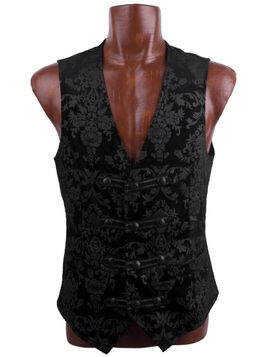 Gilet gothique sans manches PUNK RAVE