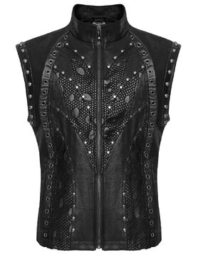Veste sans manches PUNK RAVE 'Nexus Obscur'