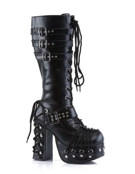 Bottes gothiques compens&eacute;es Charade 206 - Demoniacult