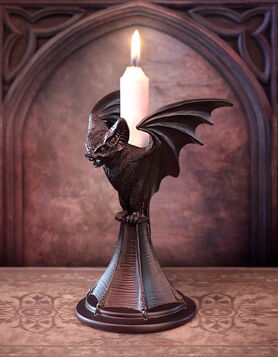 Bougeoir ALCHEMY GOTHIC 'Vespertilio'