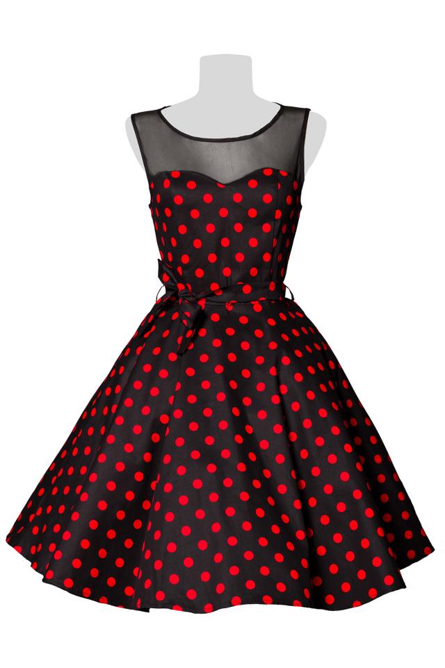 photo n°4 : Robe Pin-Up à pois BELSIRA