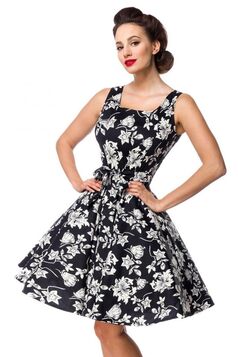 Robe Pin-Up fleurie BELSIRA