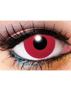 Lentilles gothiques 90 jours INNOVISION 'all red'