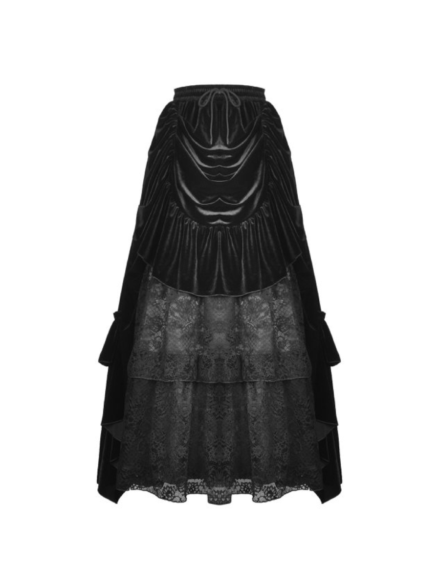 photo n°5 : Longue jupe DARK IN LOVE 'gothic queen'