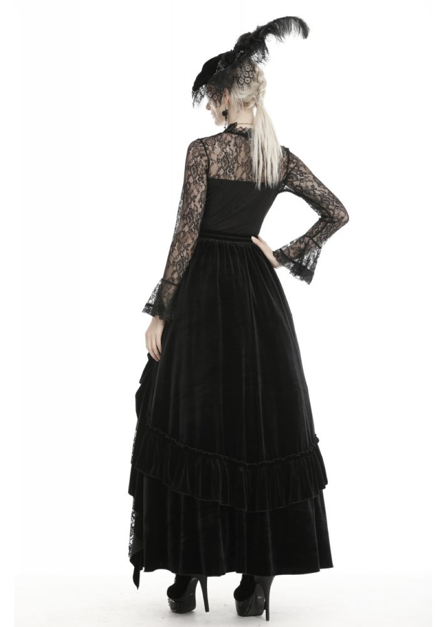 photo n°4 : Longue jupe DARK IN LOVE 'gothic queen'