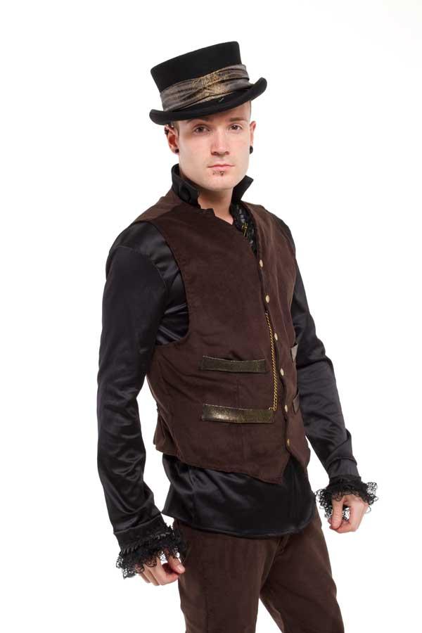 gilet en velours homme