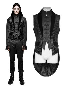 Veste PUNK RAVE 'Gentleman des Ombres'