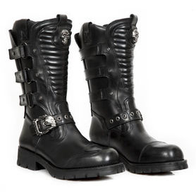 Bottes cuir New Rock M.7670-C1