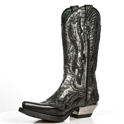 photo n°3 : Santiags cuir NEW ROCK M.7921-C14