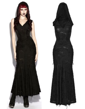 Robe Voile de Cendres - Punk Rave