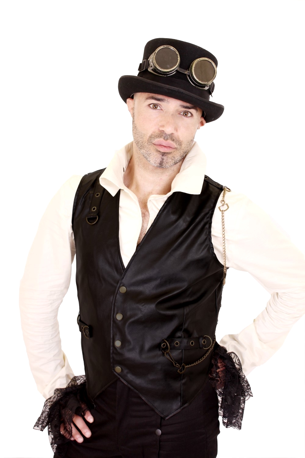 gilet homme steampunk