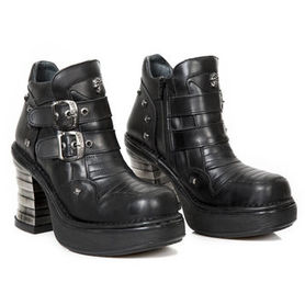 Bottines cuir New Rock M.8320-C3