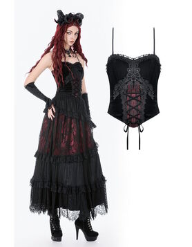 Top gothique Crimson Cathedral - Dark in Love