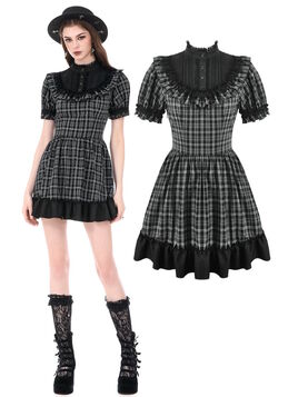 Robe Gothique Obsidian Doll - Dark in Love