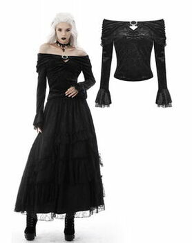 Haut victorien DARK IN LOVE 'Leacia'
