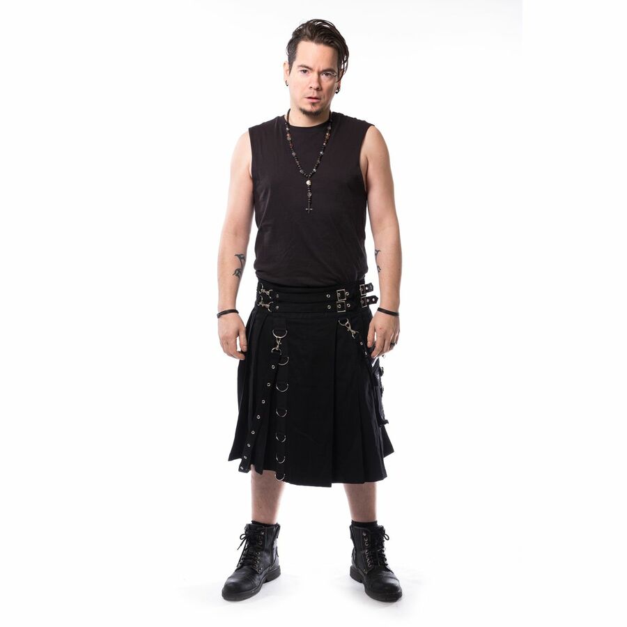 photo n°4 : Kilt noir POIZEN INDUSTRIES