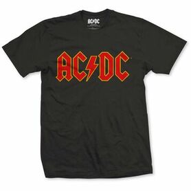 T-shirt officiel AC/DC 'logo traditionnel '