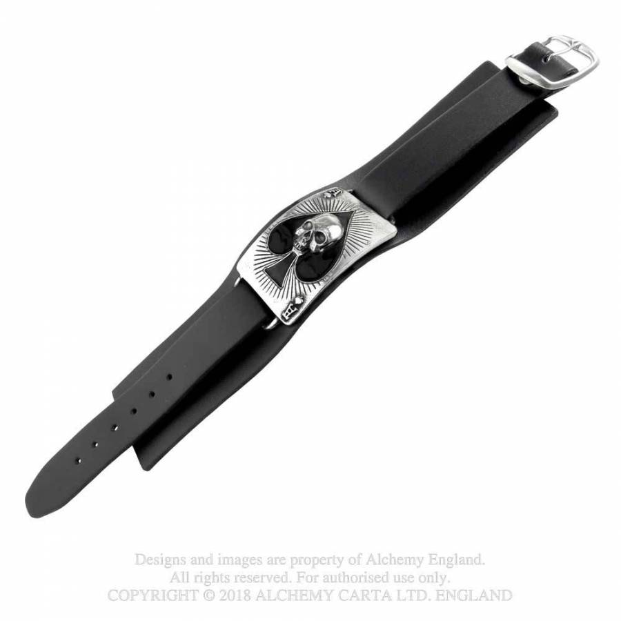photo n°4 : Bracelet ALCHEMY GOTHIQUE 'Ace of dead spades'