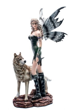 Figurine Art Fantasy 'Sylphide des Loups'
