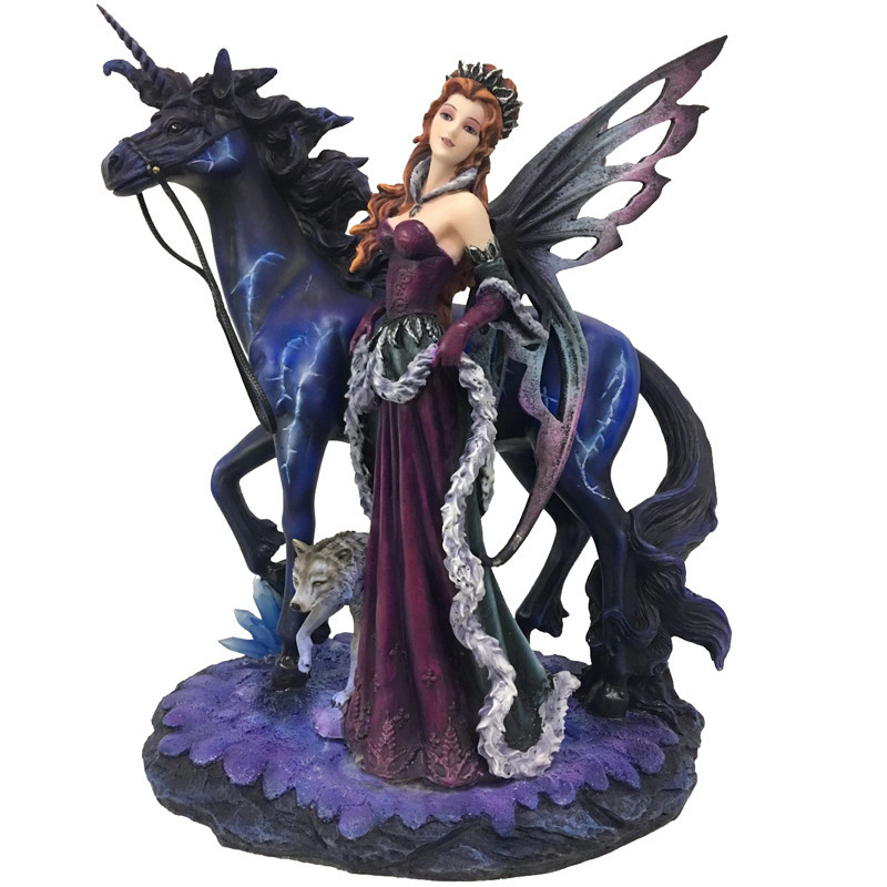 Figurine Fée Gothique 'Toadgarden'