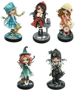 Lot de 5 figurines lutines