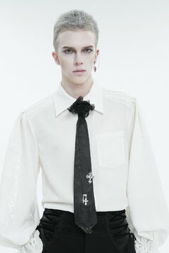 Cravate DEVIL FASHION 'Goth cross'