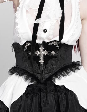 Serre-taille Crucifix Nocturne - Devil Fashion