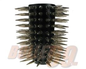 Avant-bras cuir 121 spikes