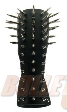 Avant-bras cuir 'dimmu borgir'
