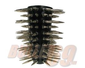 Avant-bras cuir 'multi spikes'