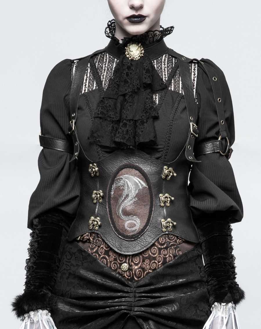 photo n°3 : Corset steampunk PUNK RAVE