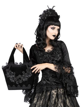 Sac gothique en velours SINISTER