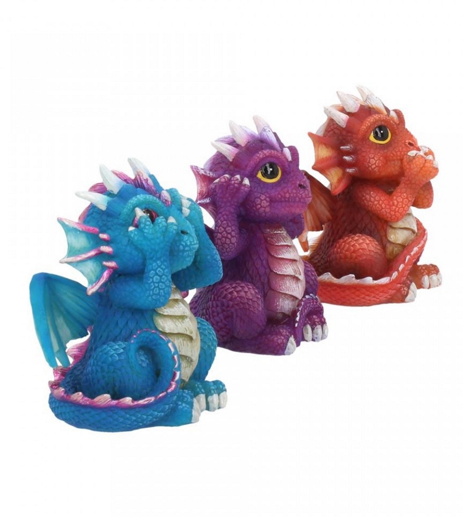 photo n°4 : Set figurines dragons de la sagesse