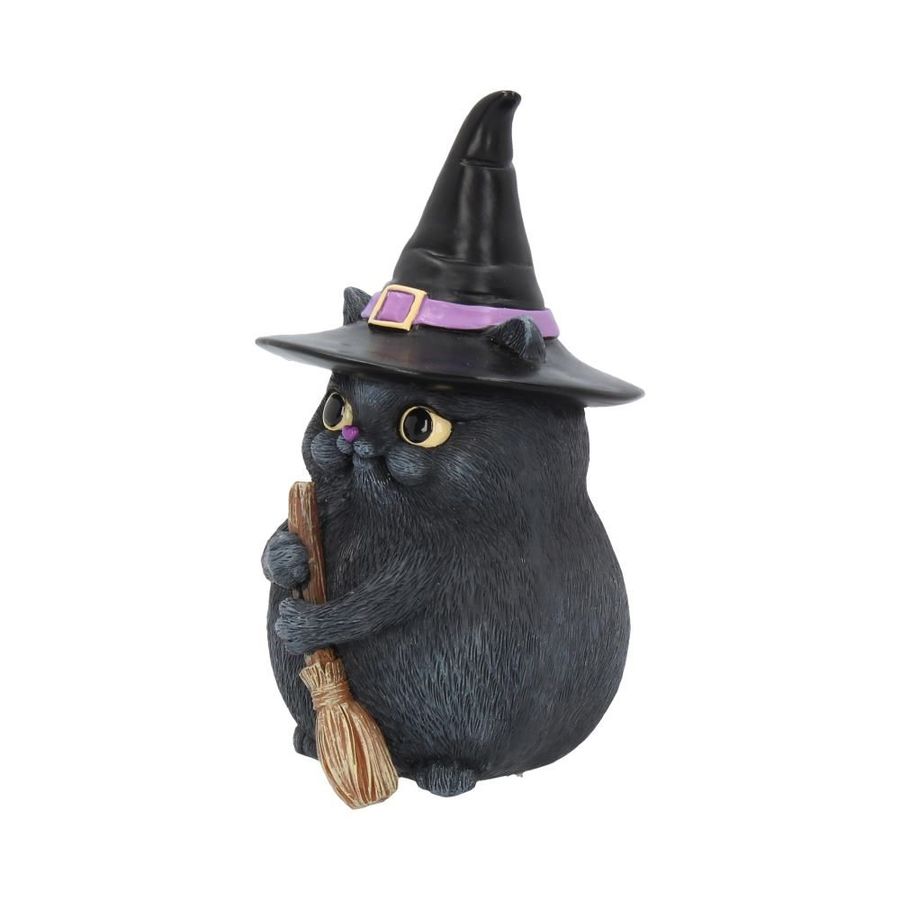 Figurine chat sorcière