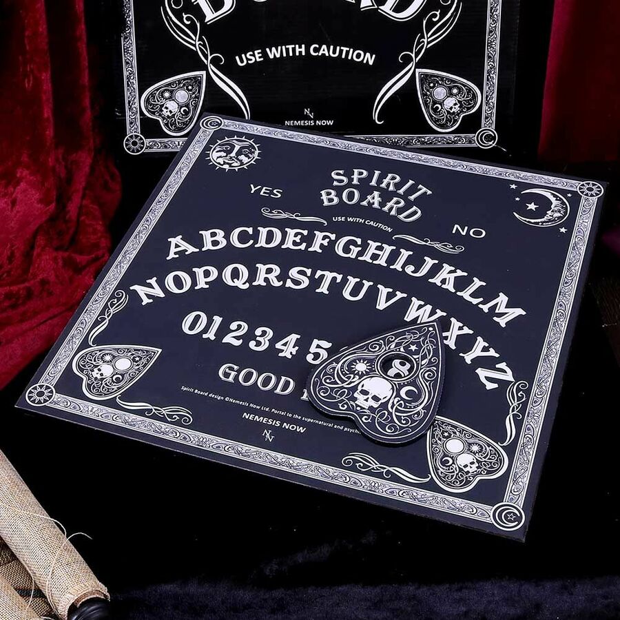 Ensemble de planche Ouija en bois avec Planchette, fait à la main