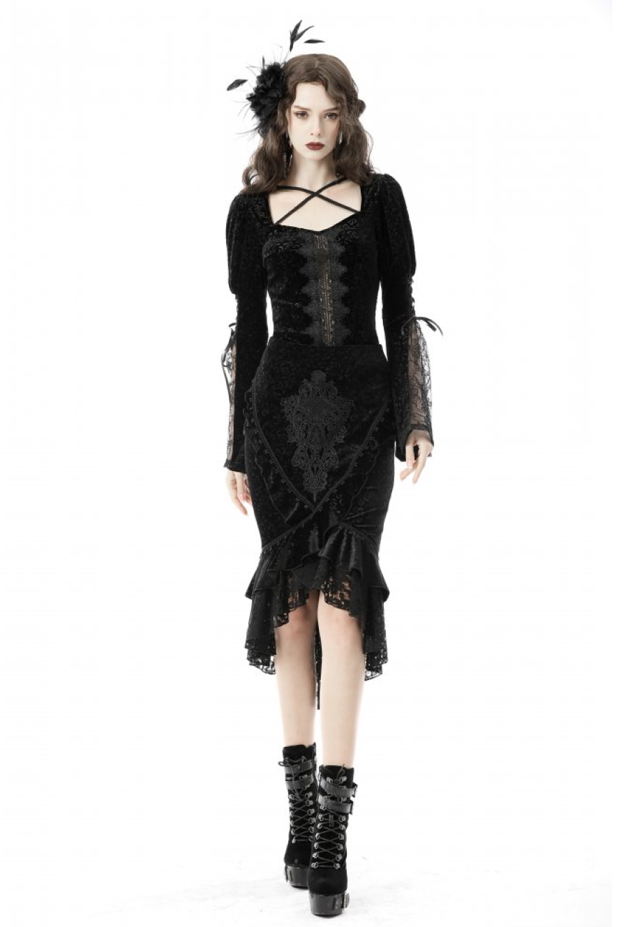 photo n°4 : Jupe gothique victorienne DARK IN LOVE