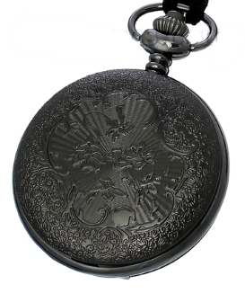 photo n°2 : Montre baroque à gousset black edition