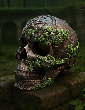 Cr&acirc;ne NEMESIS NOW 'Aged Pentagram'