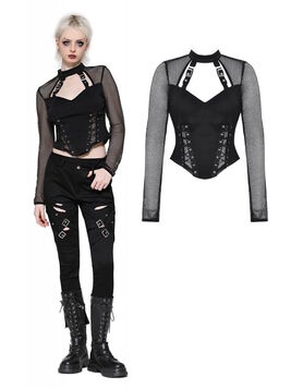 Haut DARK IN LOVE 'Piège Nocturne'