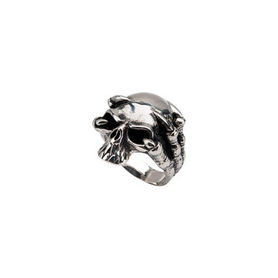 Bague gothique en acier inox 'the beast'