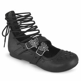 Chaussures Gothiques Brides & Toile d'Araign&eacute;e - DemoniaCult