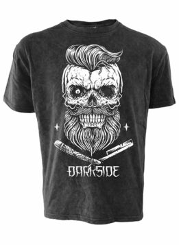 T-shirt DARKSIDE 'bearded skull'
