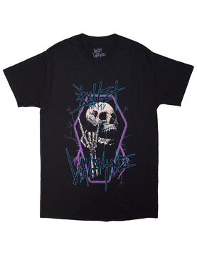 T-shirt officiel BULLET FOR MY VALENTINE 'Skull Shock'