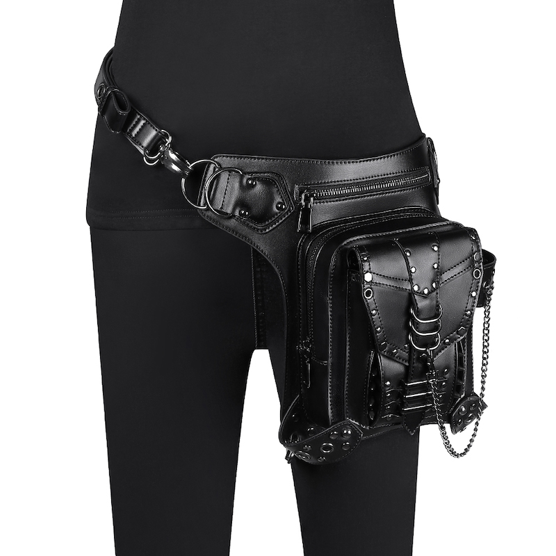 photo n°2 : Sacoche multi-positions en simili cuir